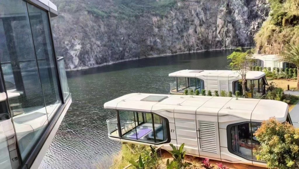 Luxury Prefab House Tiny Mobile Houses Prefabricated Modular Home Space ...